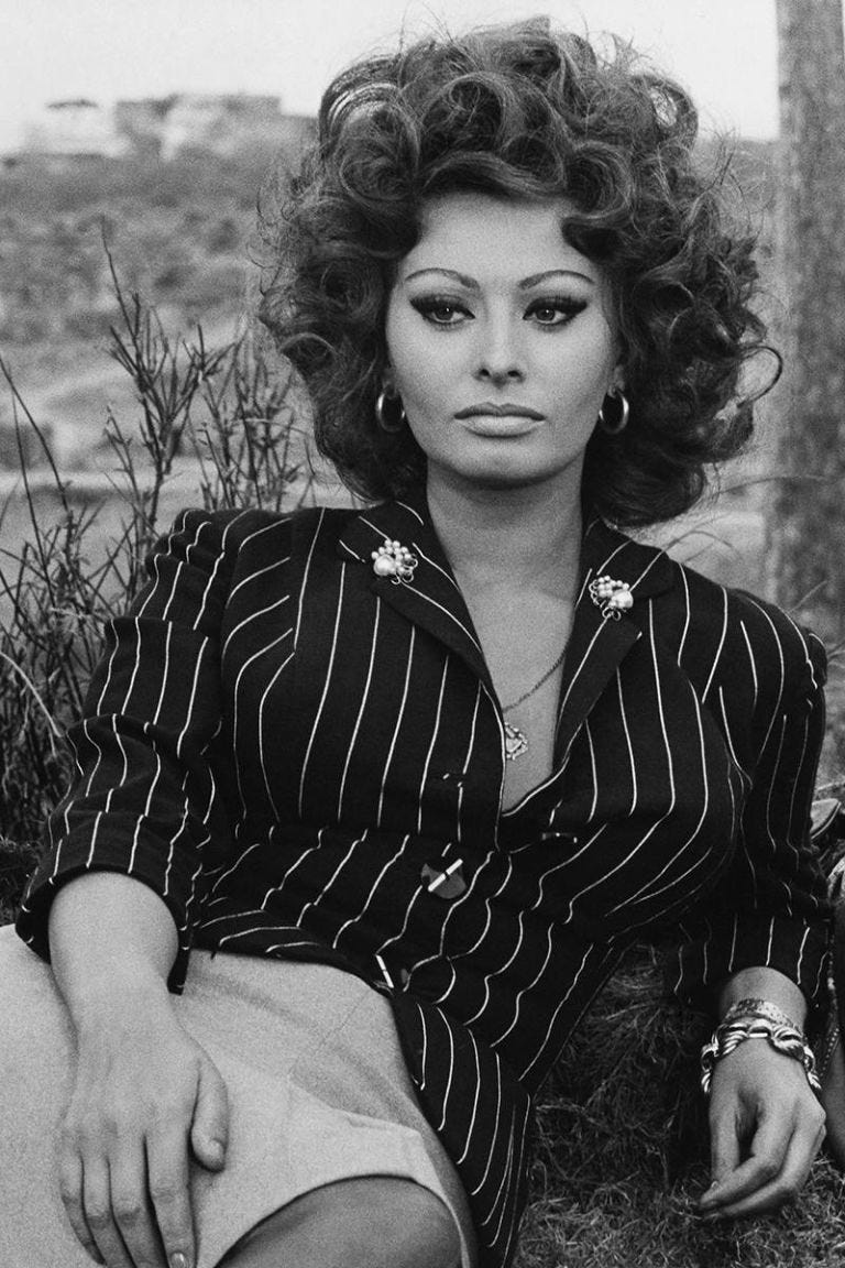 Celebrating Sophia Loren Vintage Photos of Sophia Loren