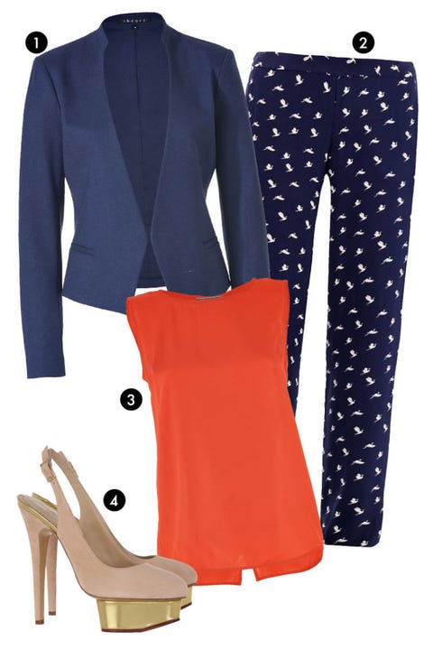 slouchy trouser suit