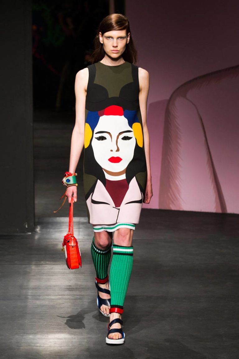 prada spring 2014