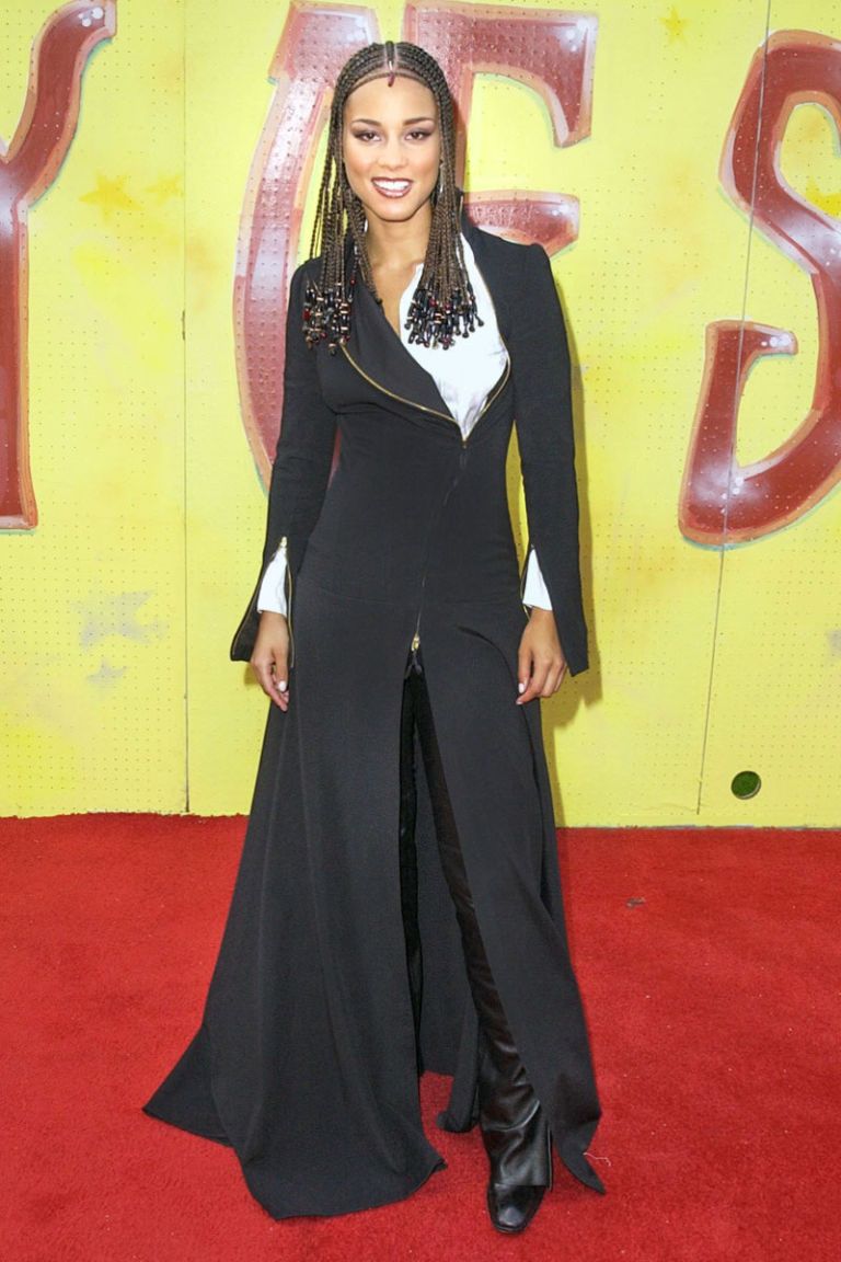 alicia keys red carpet dresses