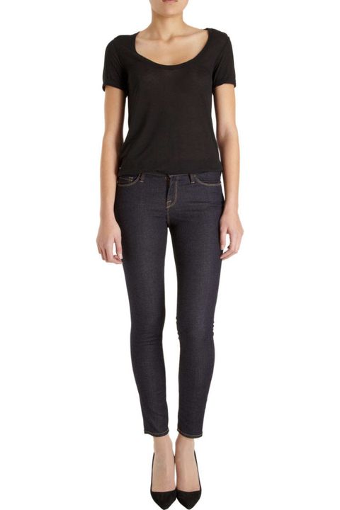 Dark Denim Jeans - Indigo Jeans for Women