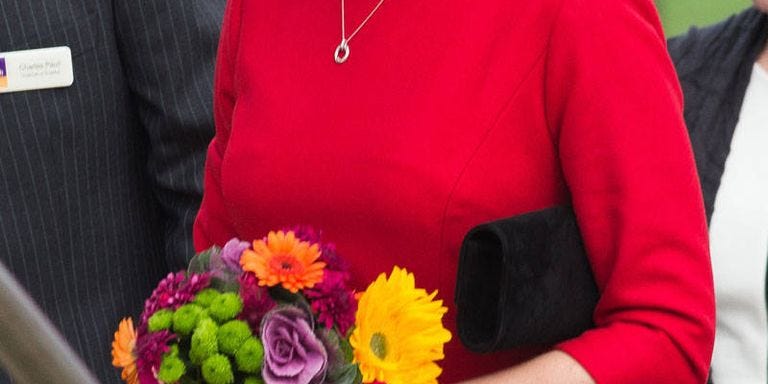 Kate Middleton Showed Off a Different Kind of Bump Today