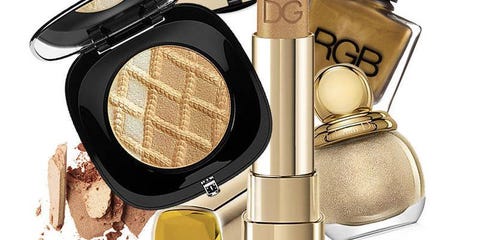 Gold Makeup Trend Gold For Eyes Lips Cheeks