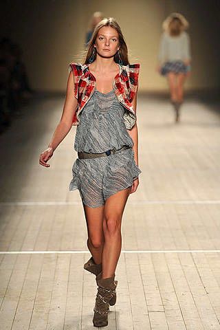 Isabel Marant Spring 2009 Runway - Isabel Marant Ready-To-Wear Collection