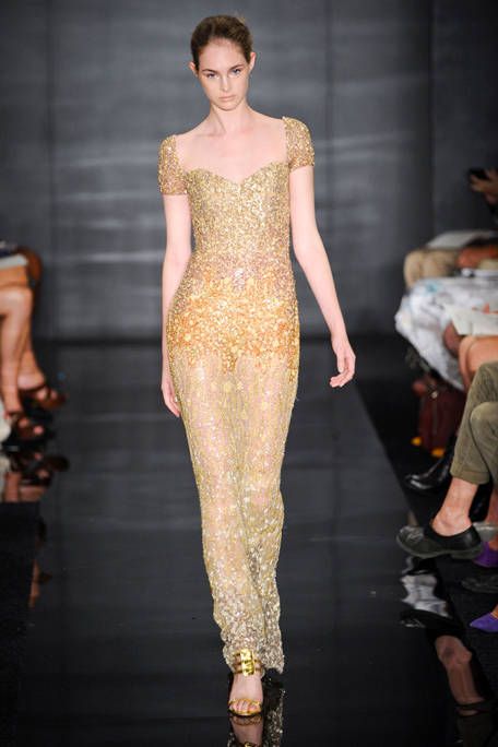 Reem Acra Spring 2012 Runway - Reem Acra Ready-To-Wear Collection