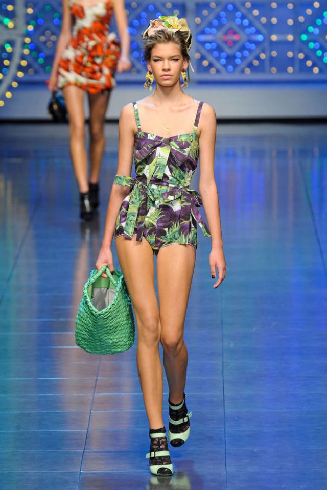 dolce and gabbana spring 2012