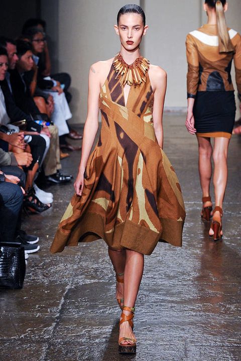 Donna Karan Spring 2012 Runway - Donna Karan Ready-To-Wear Collection