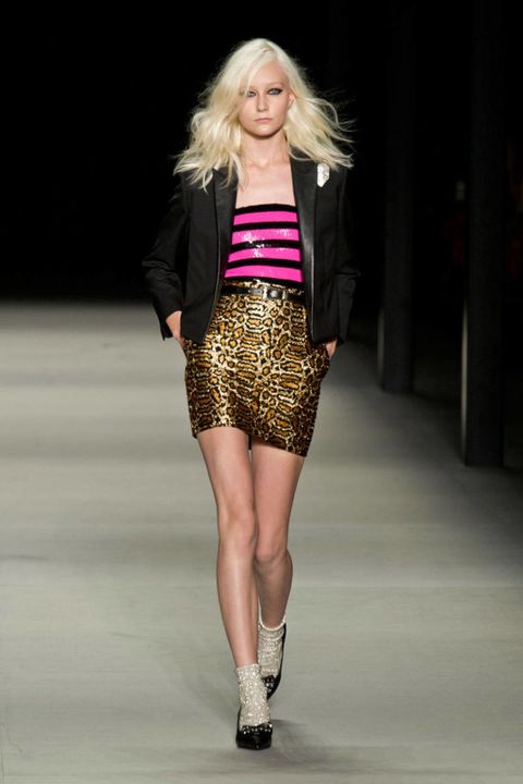 Saint Laurent Spring 2014 Ready-to-Wear Runway - Saint Laurent Ready-to ...