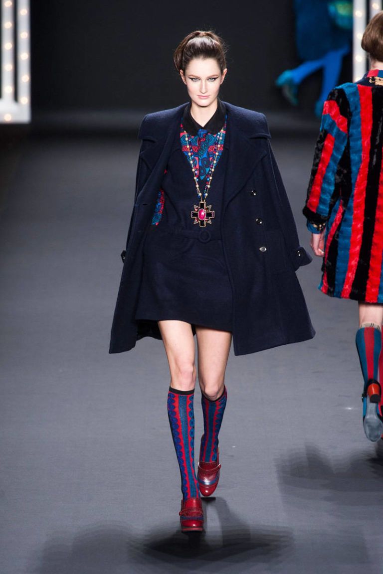 Anna Sui Fall 2013 Ready-to-Wear Runway - Anna Sui Ready-to-Wear Collection