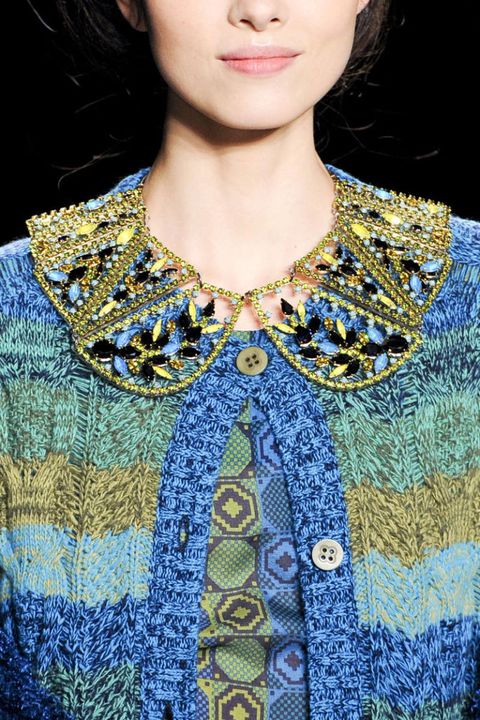 Anna Sui Fall 2013 Ready-to-Wear Detail - Anna Sui Ready-to-Wear Collection