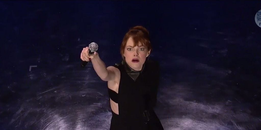 Great Thing of the Day: Emma Stone Owns Jimmy Fallon in Lip Sync Battle