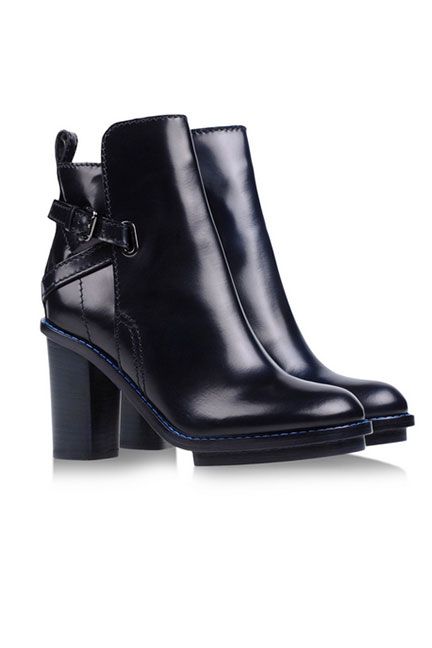 Boot, Leather, Buckle, Synthetic rubber, 