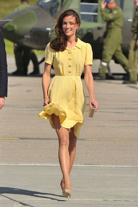 Kate Middletons Mini Skirt The Queen Objects To The Length Of Kates