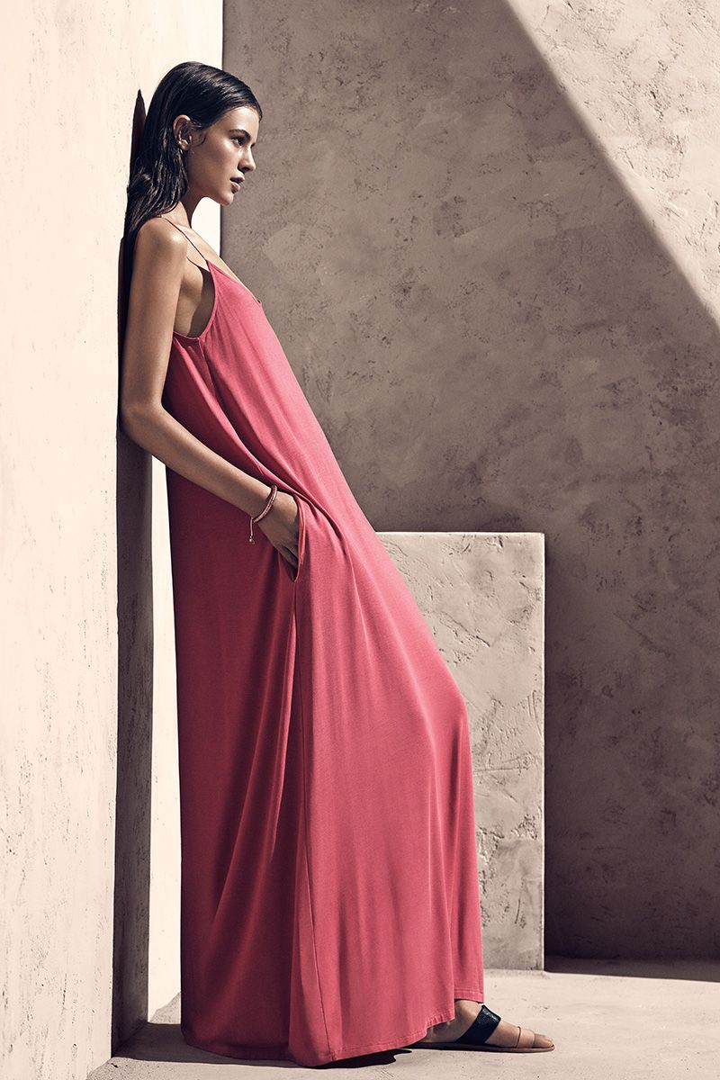 armani exchange maxi dress