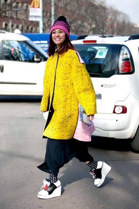 Street Style Photos Milan Fashion Week - Fall 2014 Street Style ...