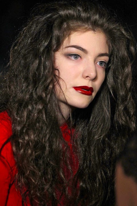 An Ode to Lorde's Untouchable Lipstick Game - Lorde's ...