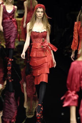 Dolce & Gabbana Spring 2006 Runway - Dolce & Gabbana Ready-To-Wear ...