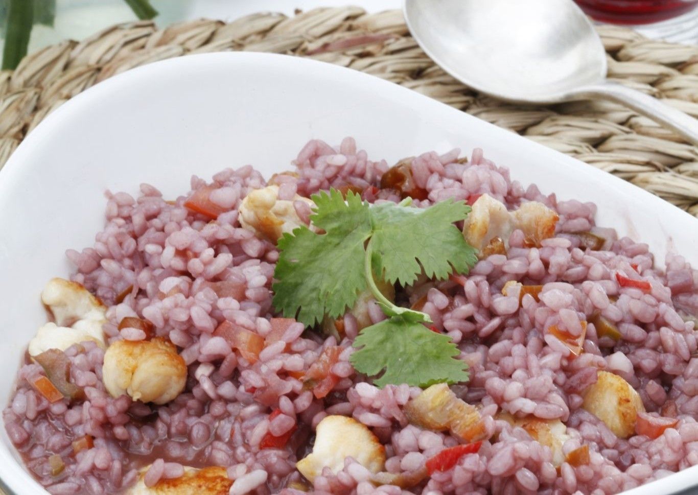 Arroz al vino