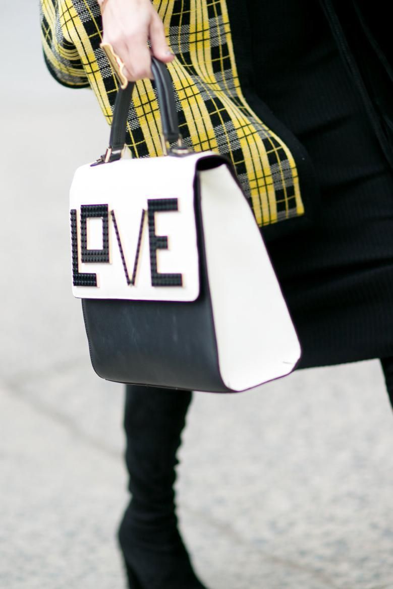 Borsa in tempo reale le borse viste street style alla Fashion Week moda di New York