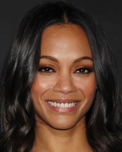 Zoe Saldana Senza Trucco