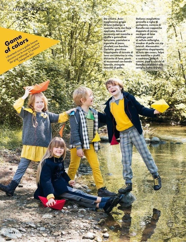 Bambini vestiti da bambini” per un autunno 2013 firmato Il Gufo