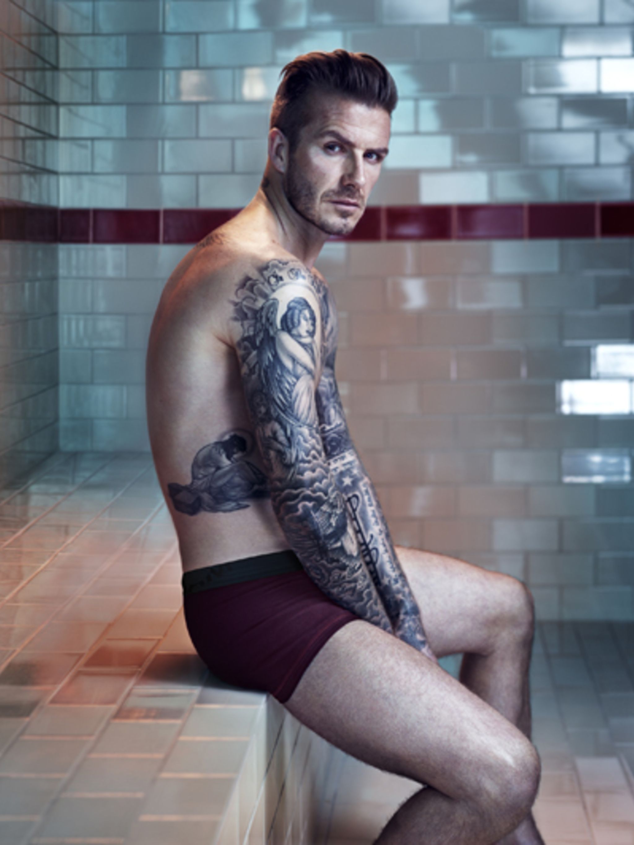 David Beckham nooit meer naakt voor H&M