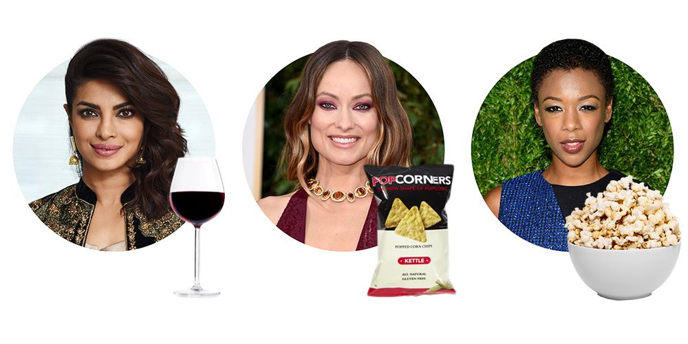 Olivia Wilde, Priyanka Chopra, and More Reveal Their Favorite  Binge-Watching Snacks