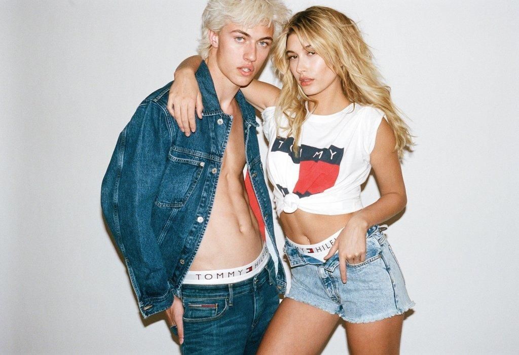 Lucky Blue Smith and Hailey Baldwin Star in Tommy Jeans Campaign - Tommy  Hilfiger Tommy Jeans