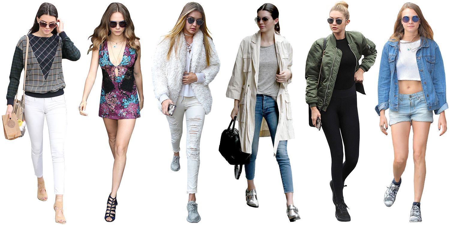 Kendall Jenner and Gigi Hadid Style-Trying Kendall Jenner and Gigi