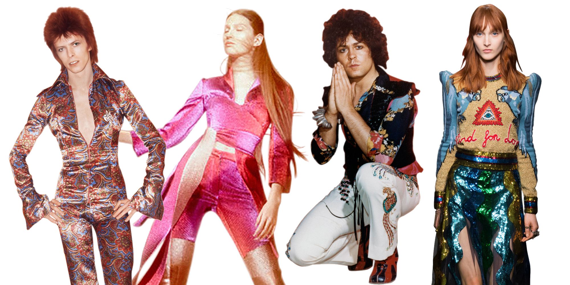 6 Runway Looks That Prove 70s Glam Rock Is Having a Moment 70s