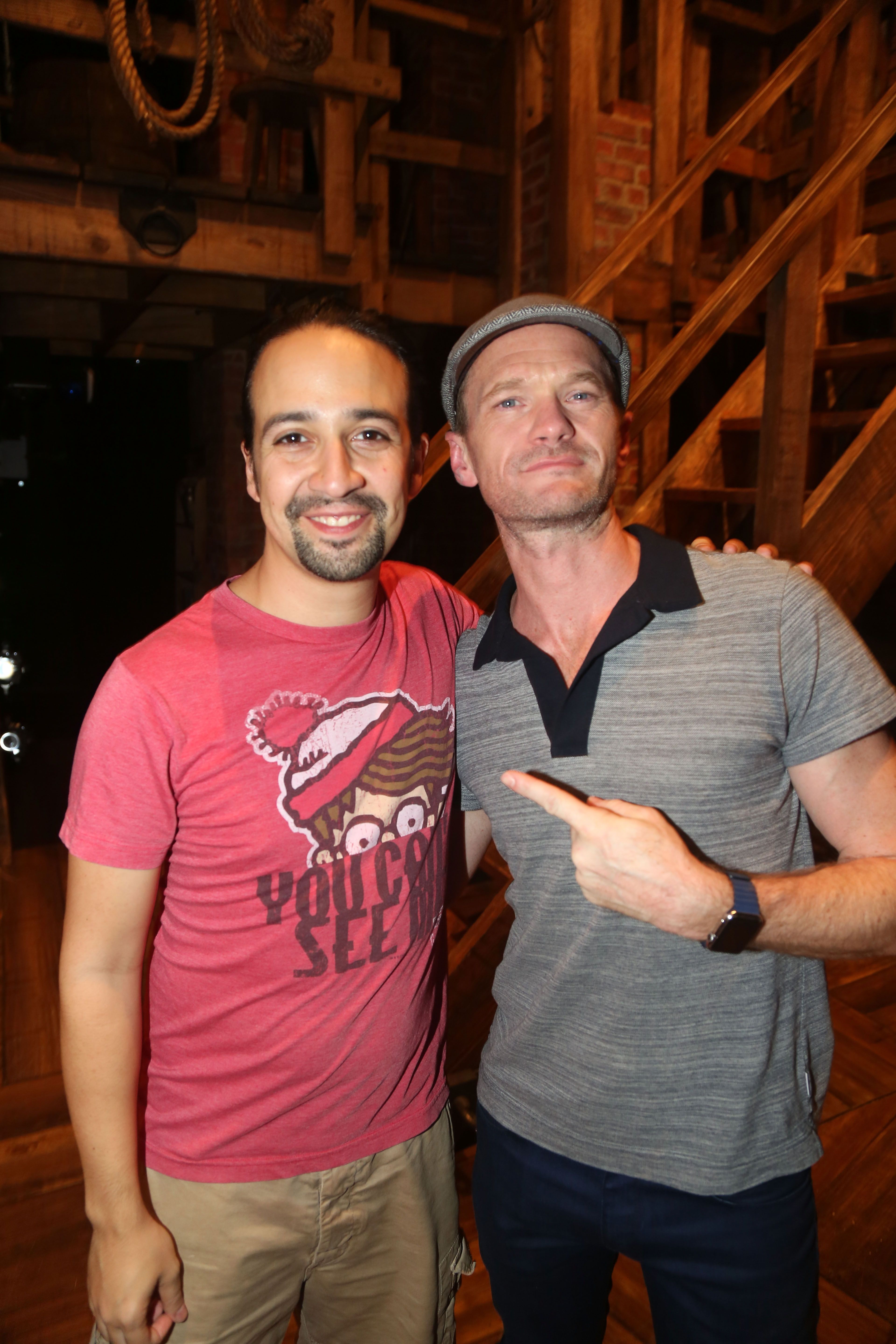 Neil patrick harris outlet lin manuel miranda