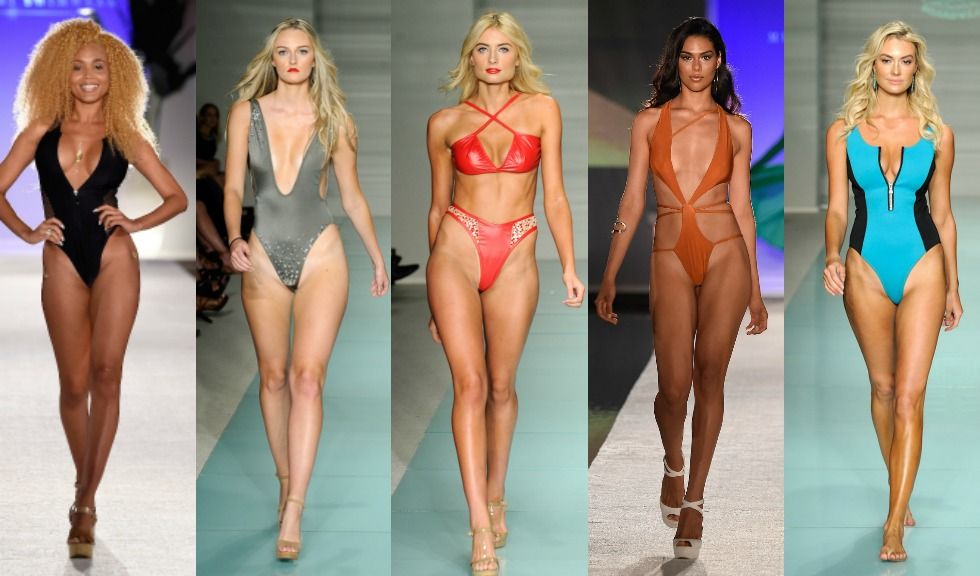 Miami Swim Week 2016 - Revealing Front Bathing Suits on the Runway