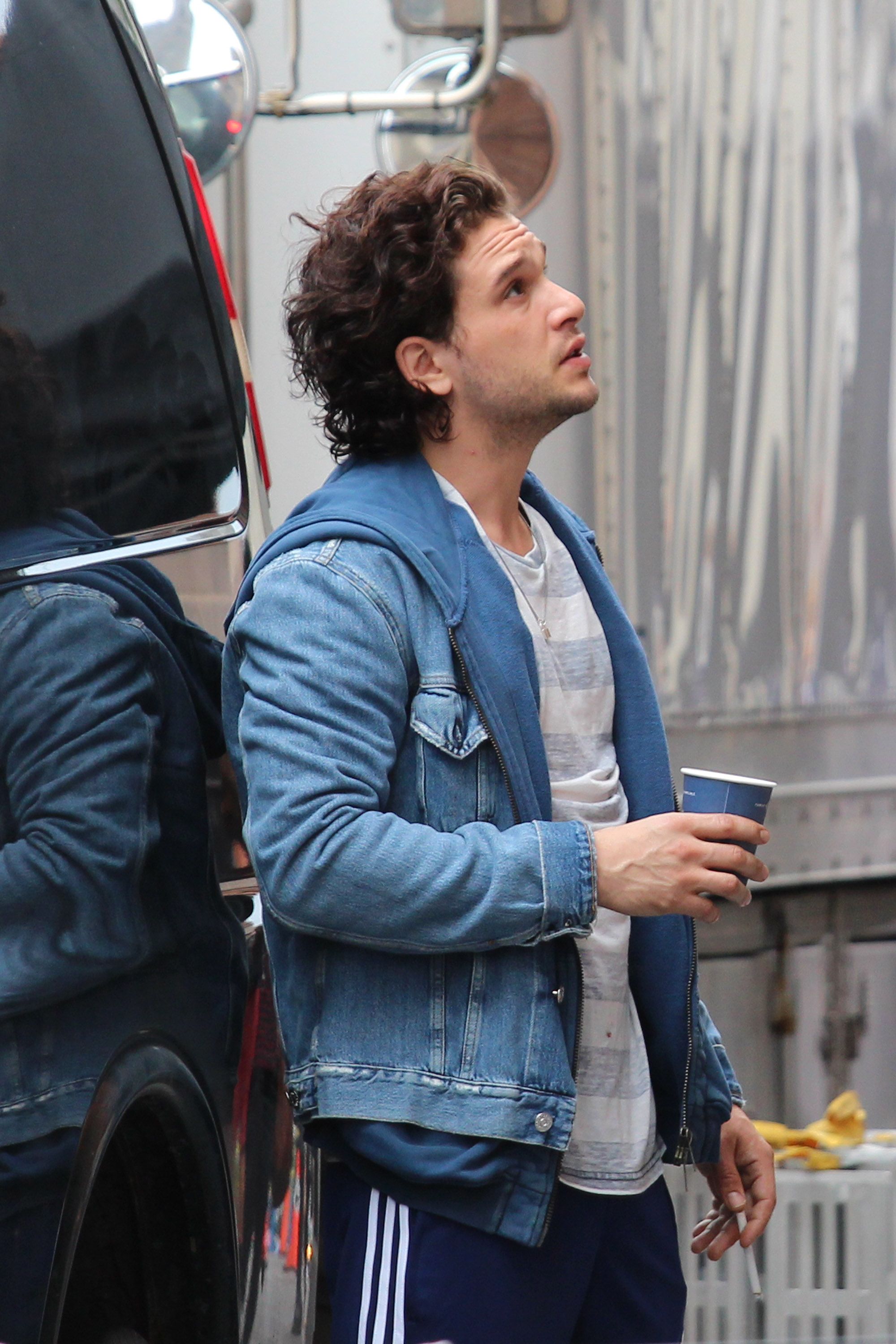 Kit harington shop denim jacket