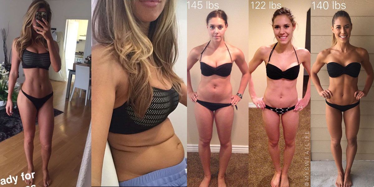 Kelsey Wells Shares Photo of Her Bloated Belly