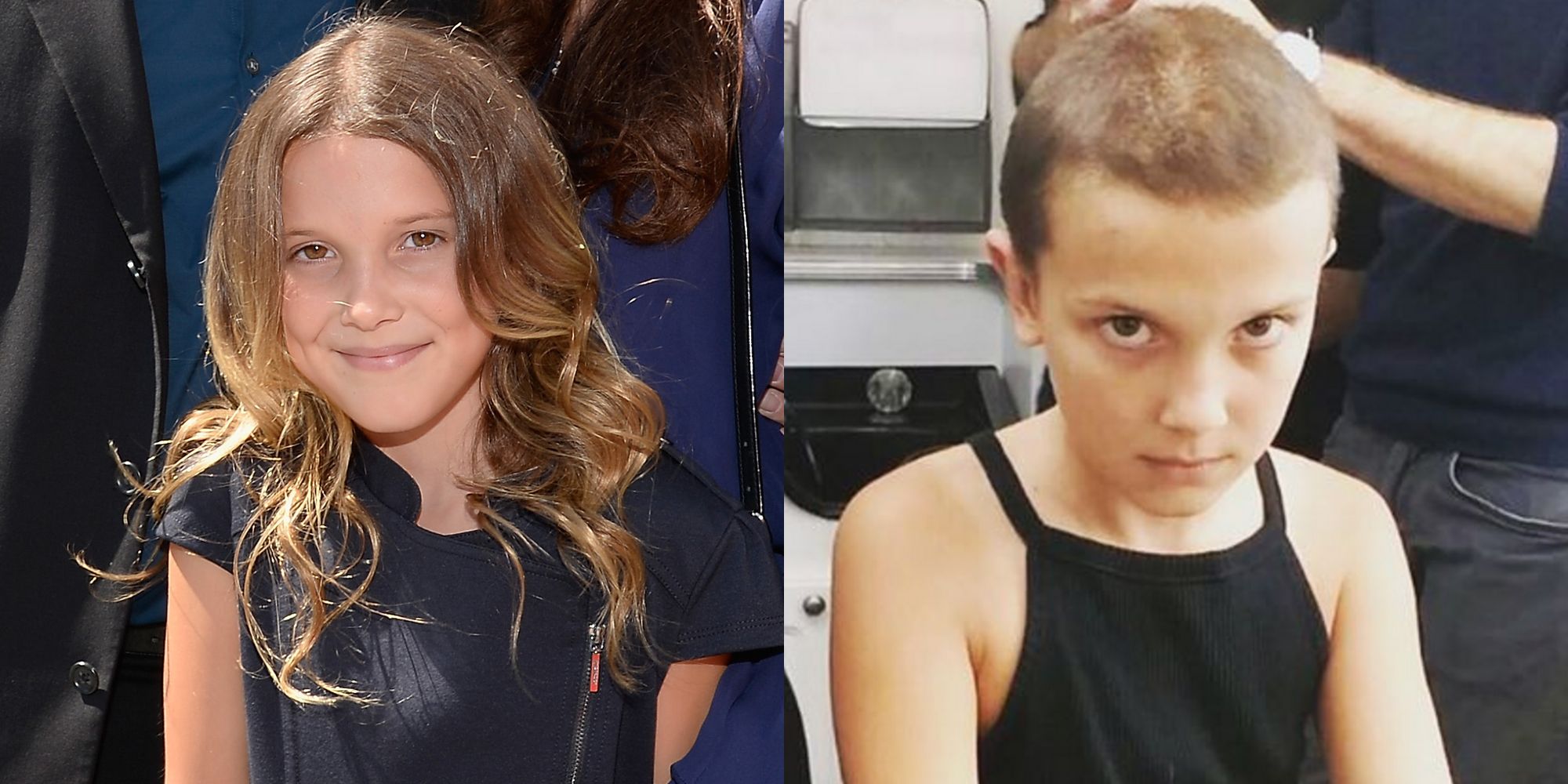 Millie Bobby Brown Shaves Head for Stranger Things - Millie Bobby Brown-Eleven  Hair Transformation Video