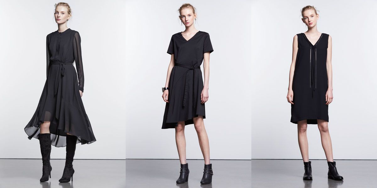 Vera Wang Launches Simply Noir Under-$100 Black Dresses - Simply Vera Vera  Wang Black Dresses