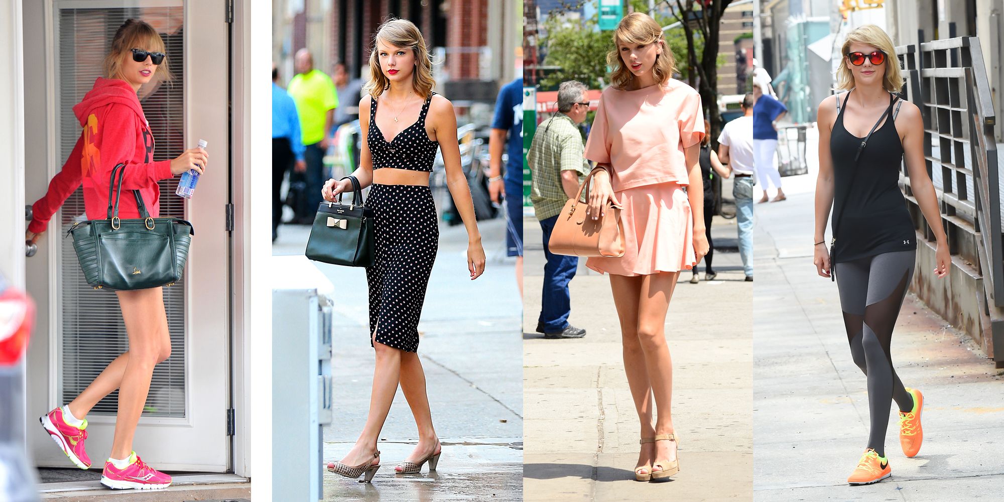 Taylor Swift's Gym Fashion Evolution - Taylor Swift's Workout