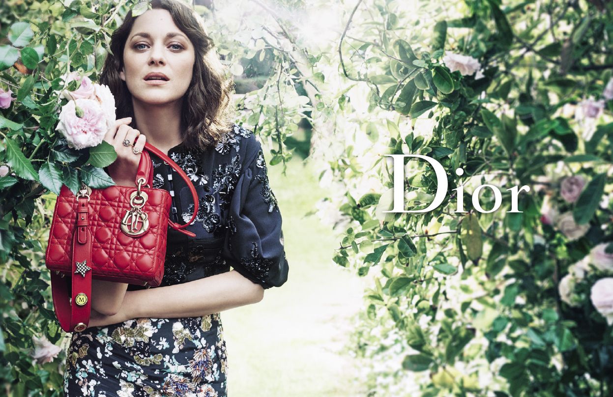 Dior Diorama Bag on Marion Cotillard
