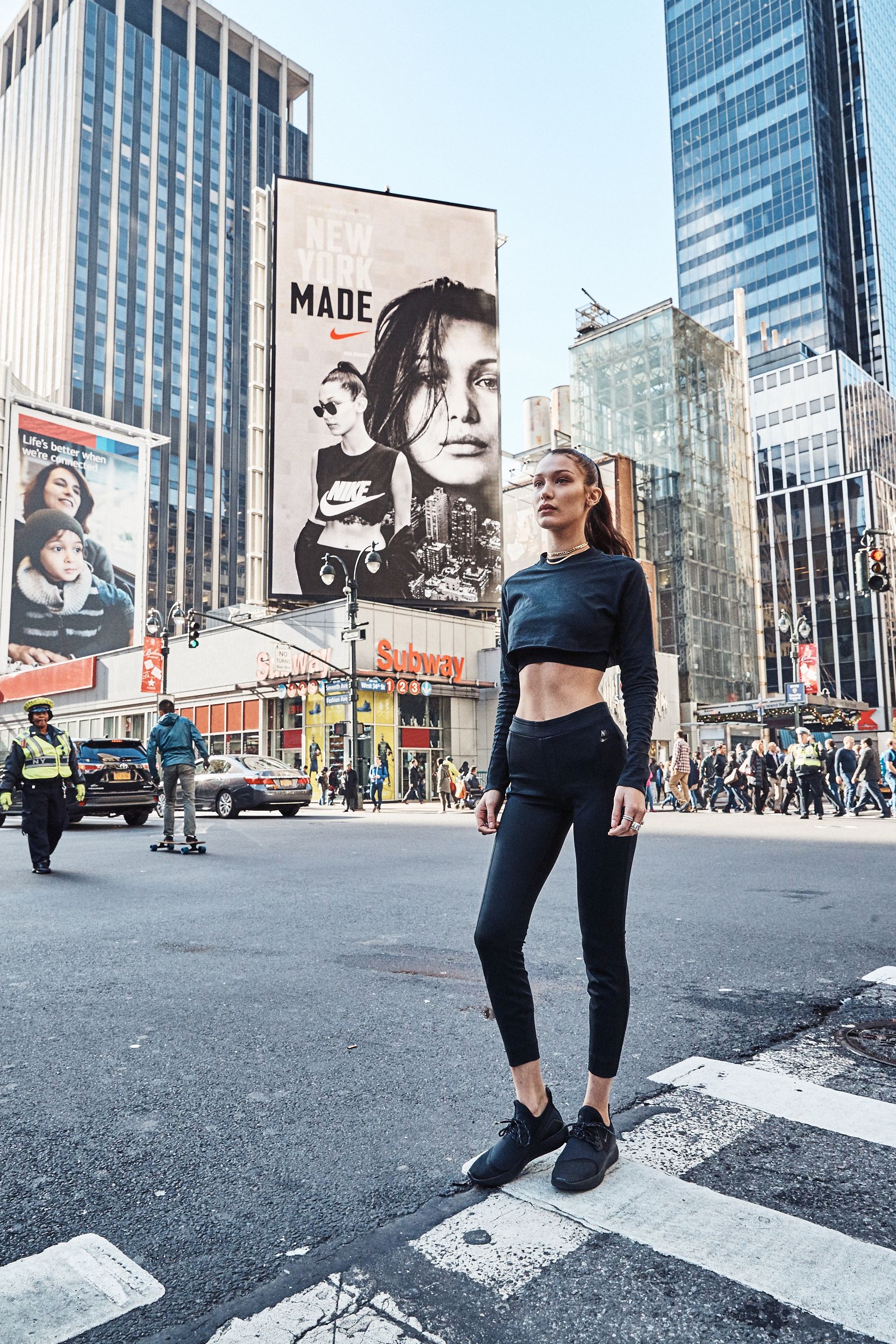 virtue Readability Pakistani Bella Hadid in Nike's #NYMade Campaign - Bella Hadid on Joining Nike