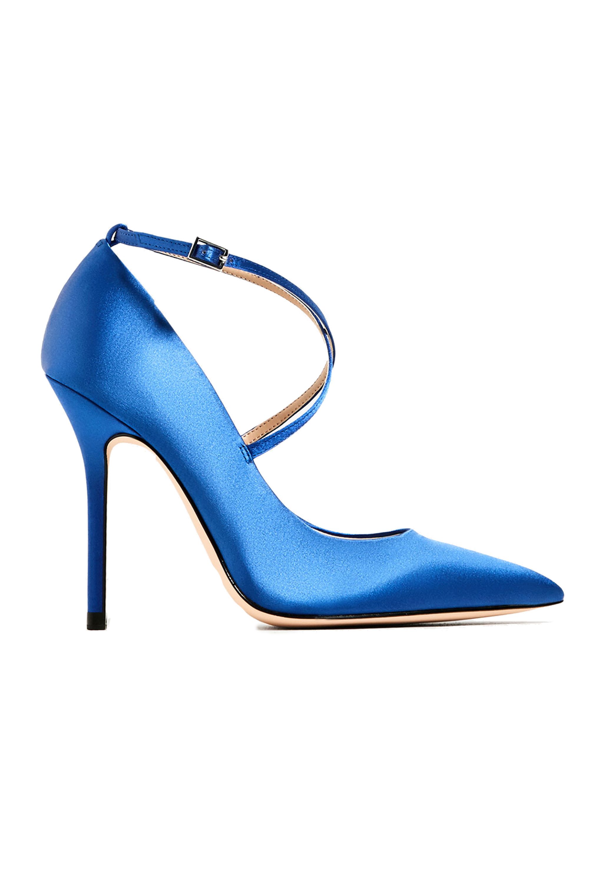 Stiletto High Heels Shoes Blue | Royal Blue Heel Shoes Women - Solid Women  Toe High - Aliexpress