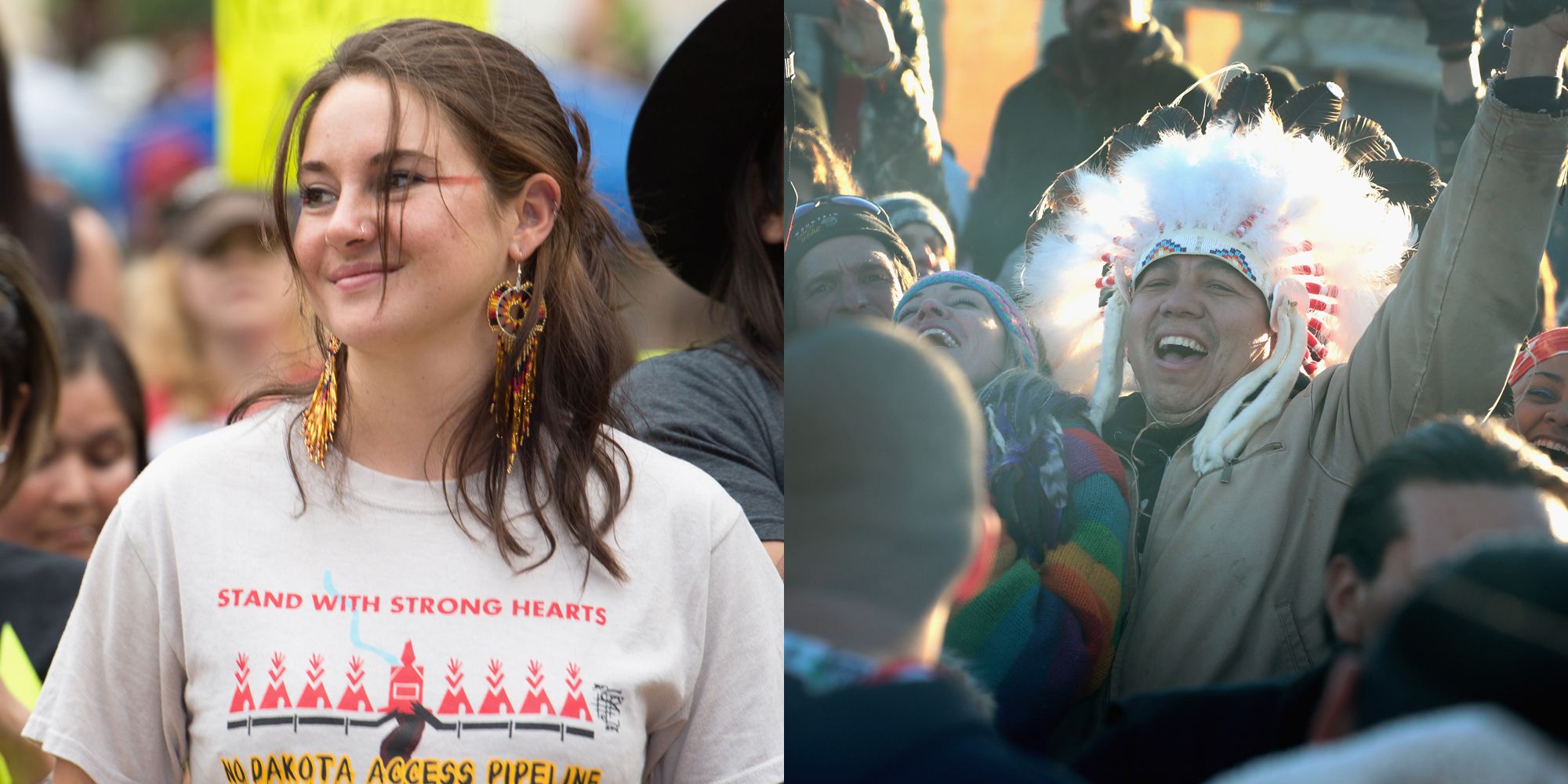 Celebrities React to Standing Rock Army Announcement - Celebrities on NDAPL  Victory