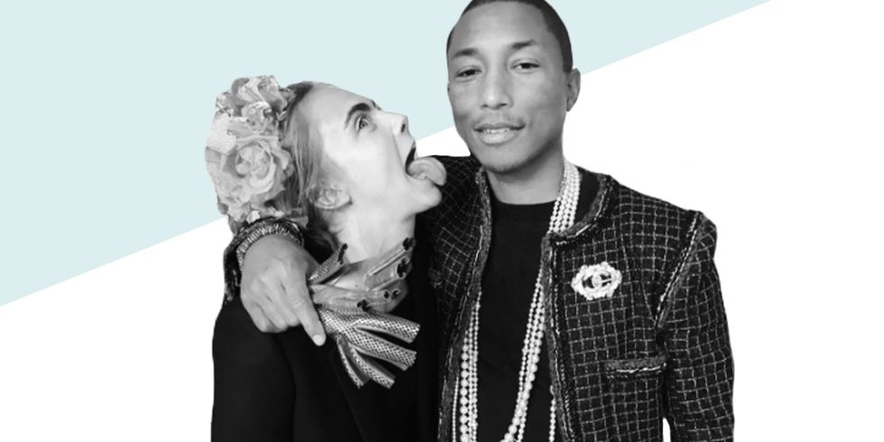 SPOTTED: Pharrell at Chanel Show at Paris Fashion Week – PAUSE Online