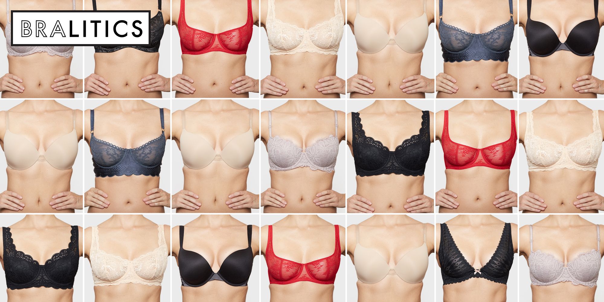 How 10 Bras in the Same Size Actually image