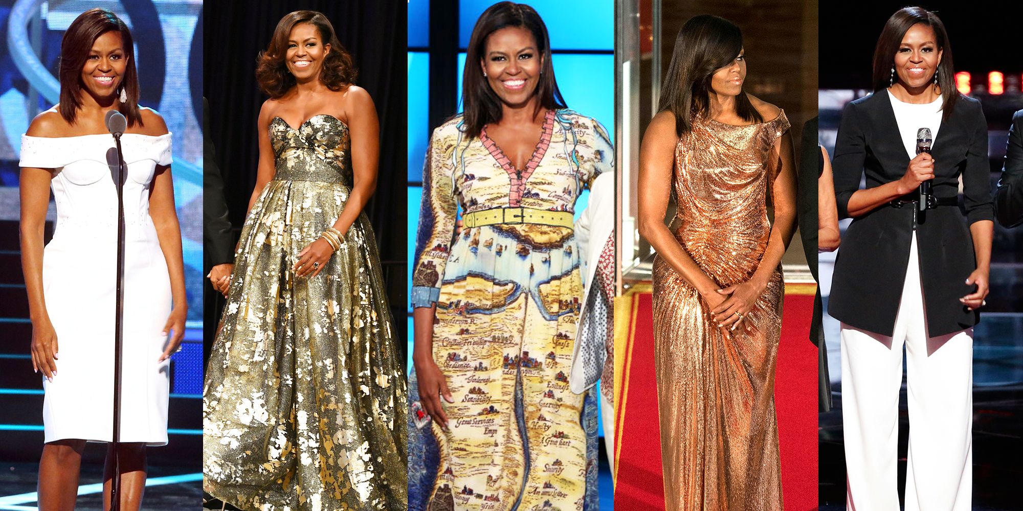 Photos from Michelle Obama's Becoming Press Tour Fashion
