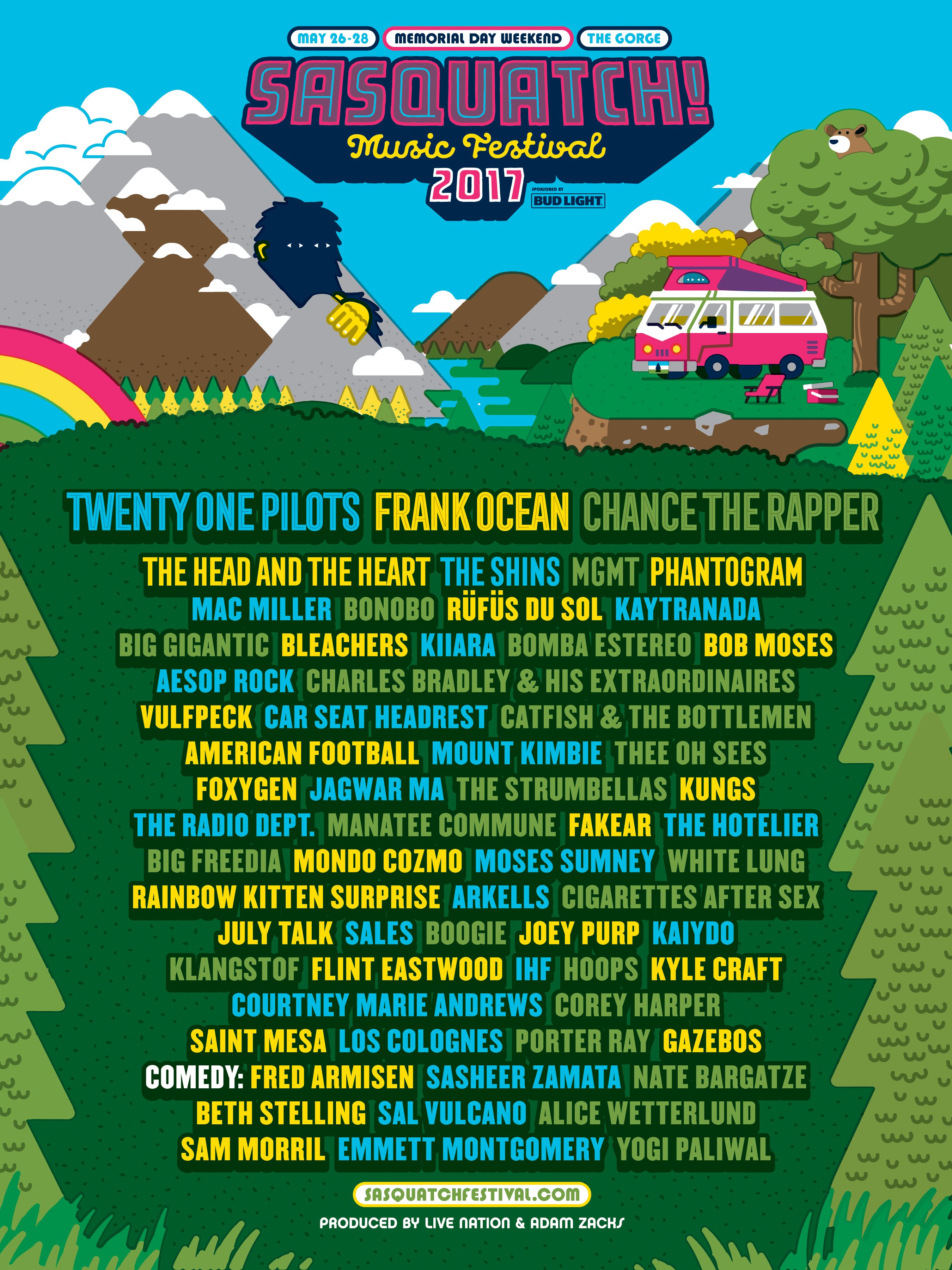 Music fest on sale 2017 lineup