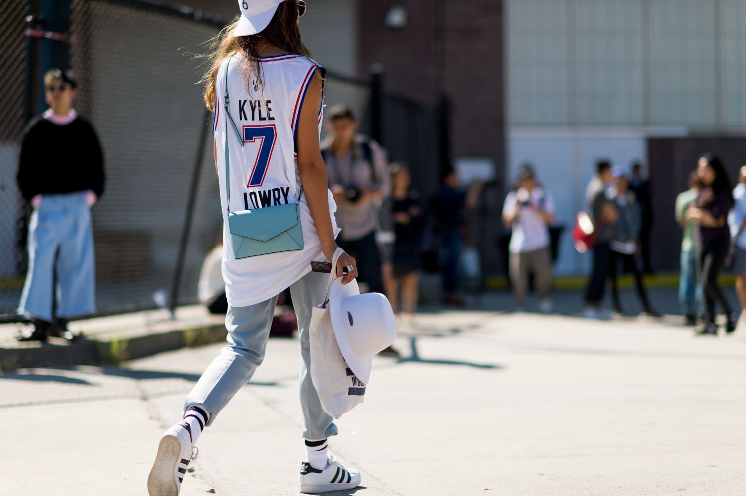 Basketball jersey style