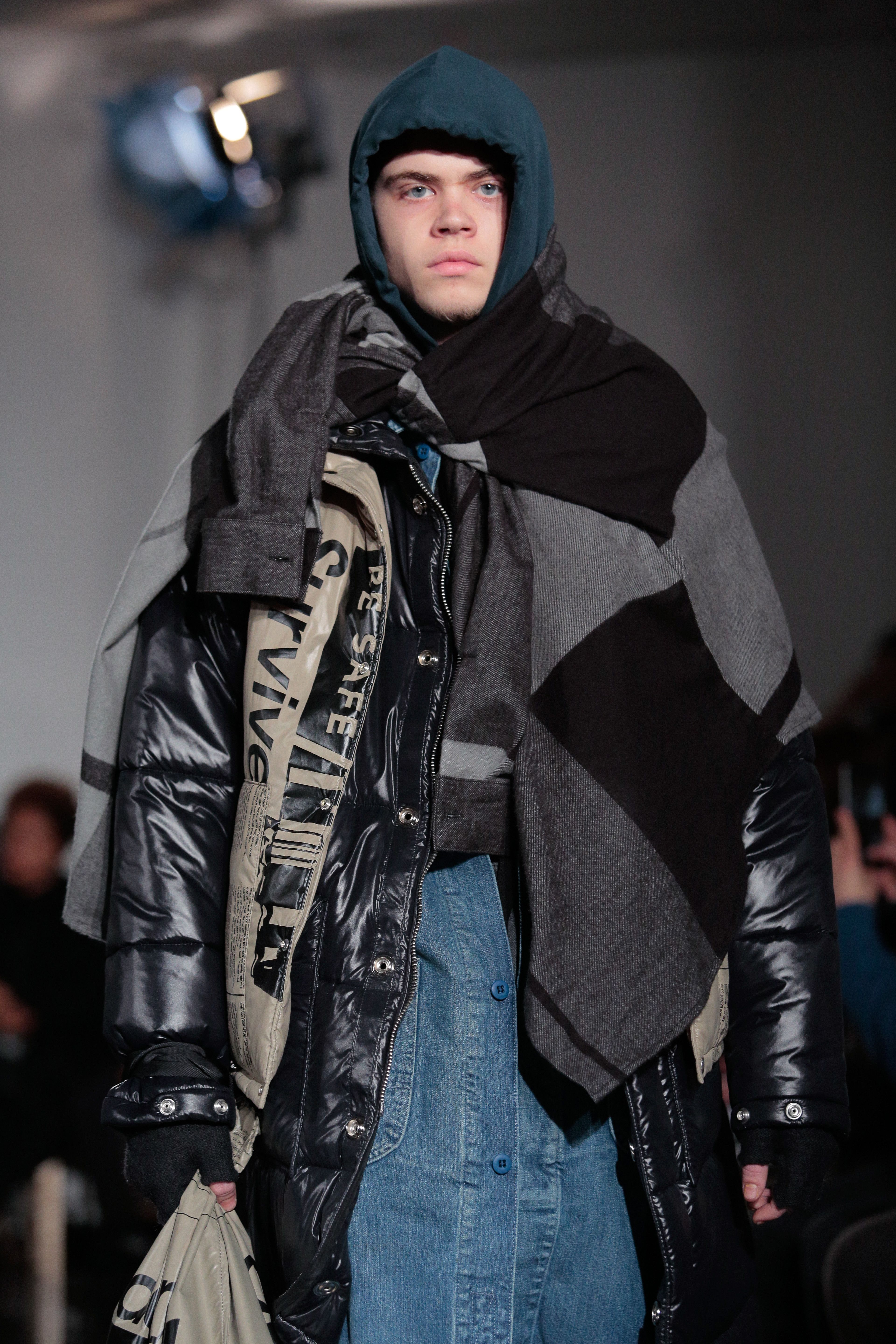 Oof. Menswear Designer N. Hoolywood Sent A Homeless Youth-Inspired