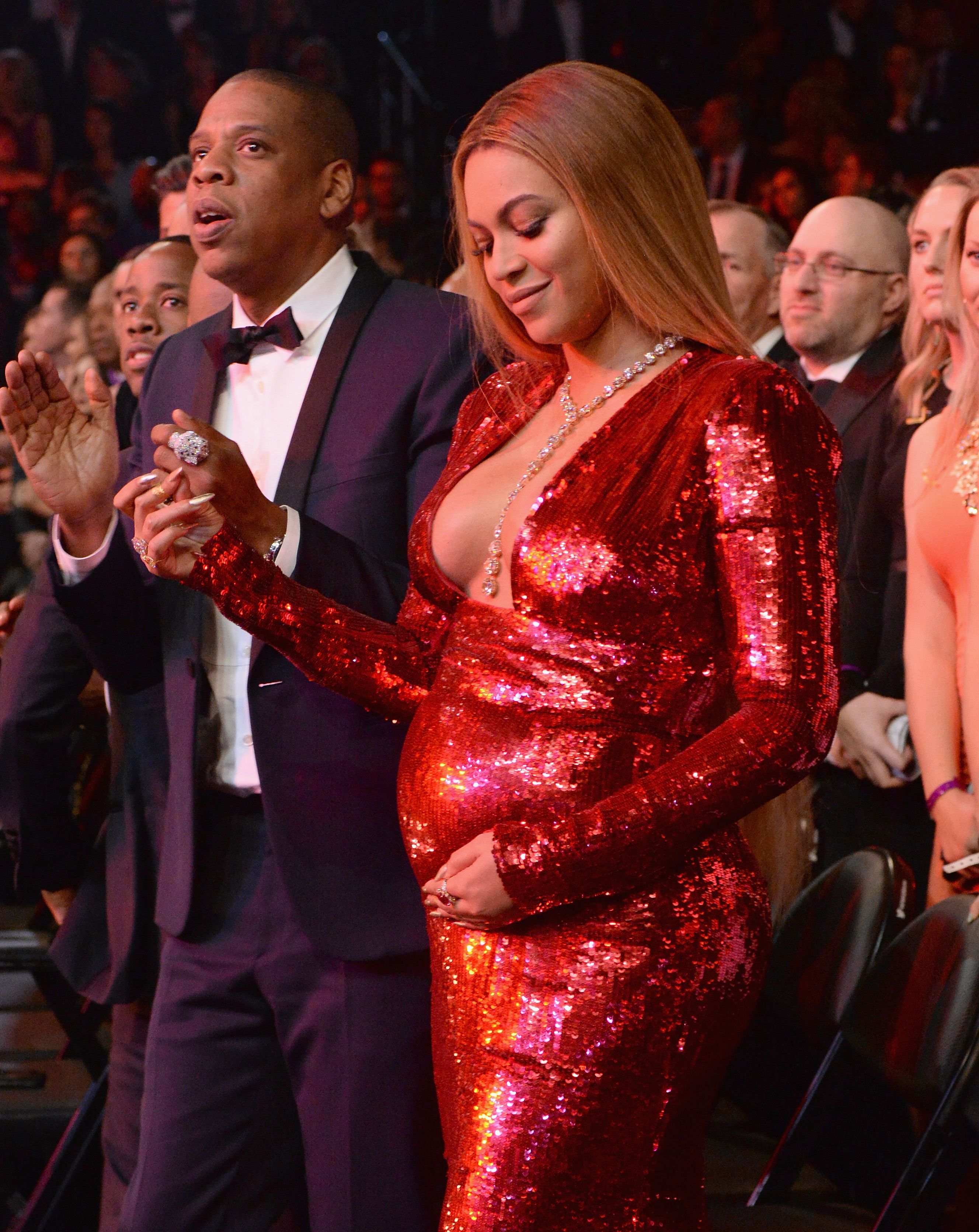 beyonce red dresses