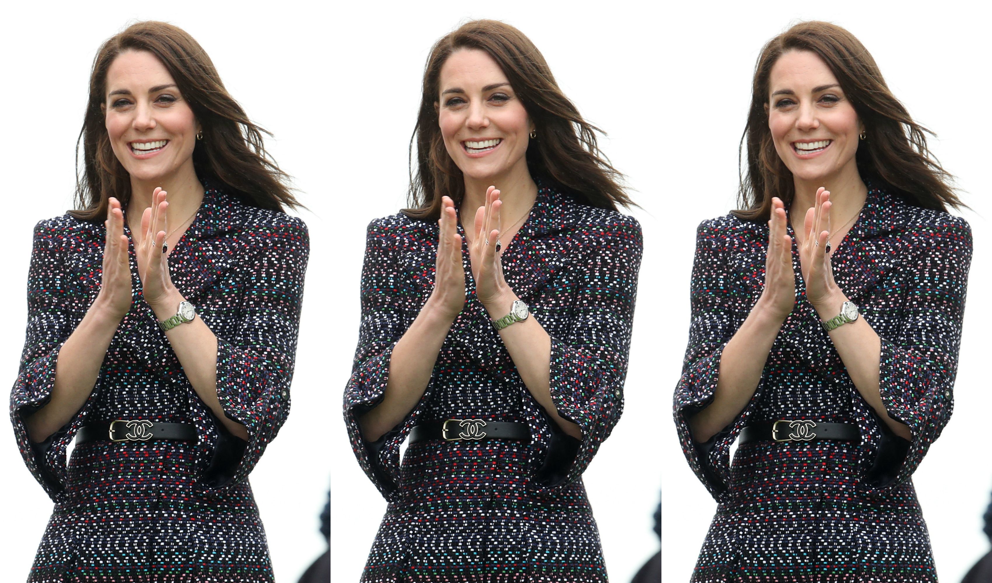 Kate Middleton Wears Chanel on Day Two of Her Trip to France