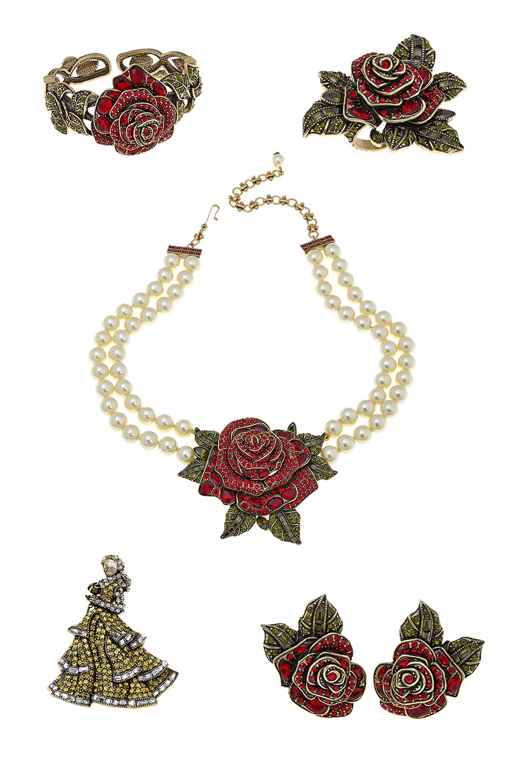 Heidi daus beauty hot and the beast neckless